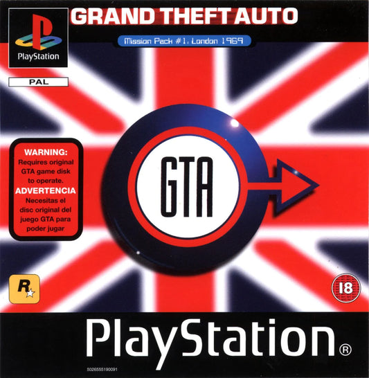 Playstation: Grand Theft Auto Mission Pack #1 London