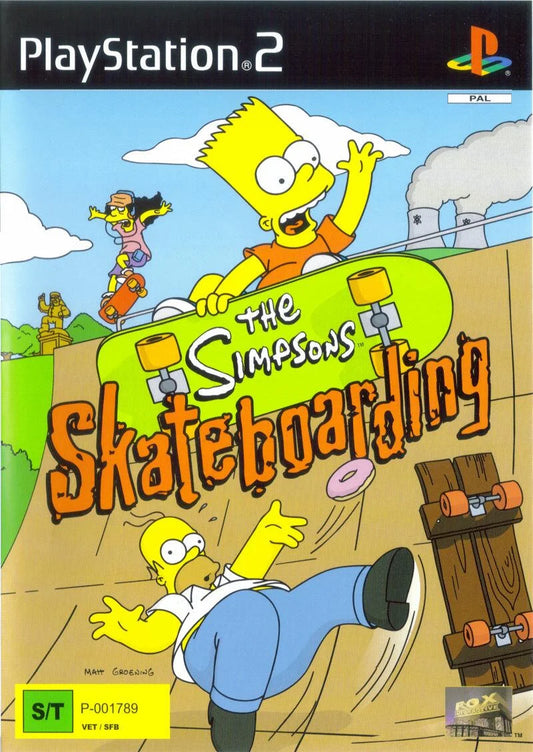 Playstation 2: The Simpsons Skateboarding