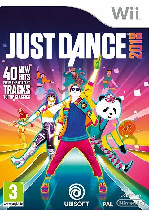 Nintendo Wii: Just Dance 2018