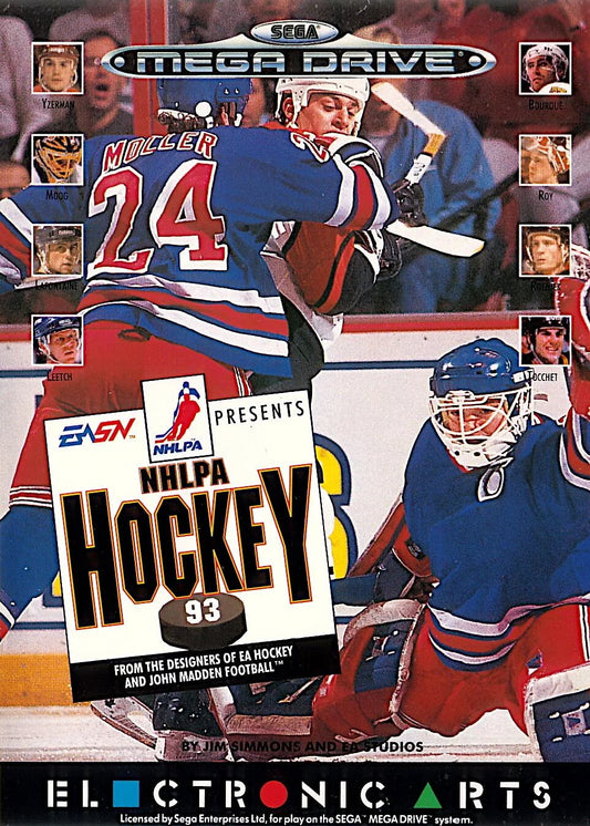 Mega Drive: NHLPA Hockey '93