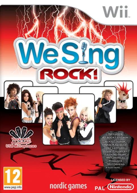 Nintendo Wii: We Sing Rock