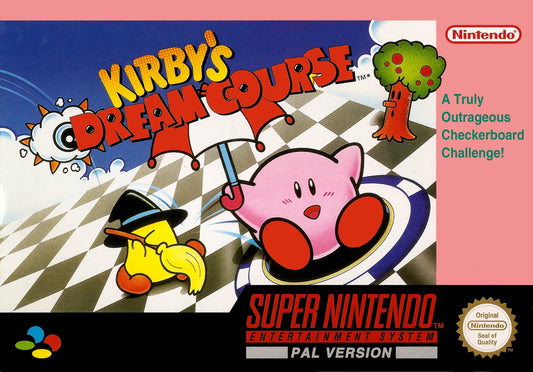 Super Nintendo: Kirby's Dream Course