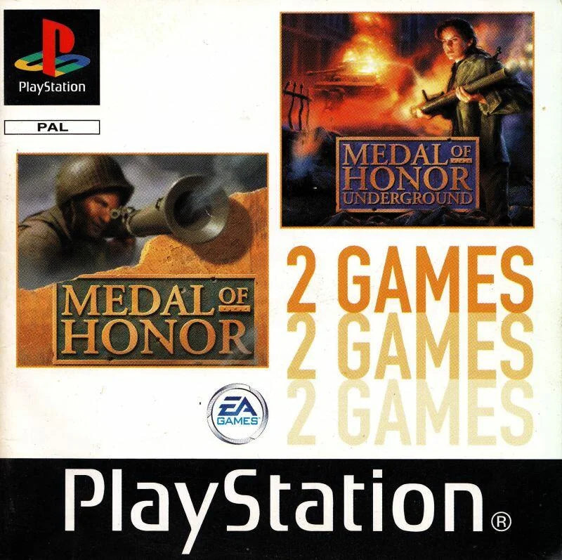 Playstation: Medal of Honor & Medal of Honor Underground