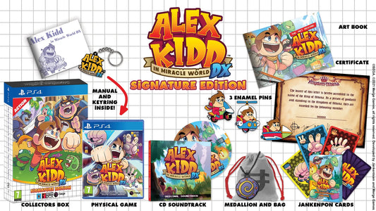 Playstation 4: Alex Kidd in Miracle World DX [Signature Edition]