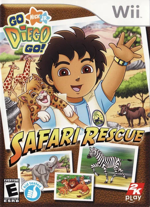 Nintendo Wii: Go, Diego, Go: Safari Rescue
