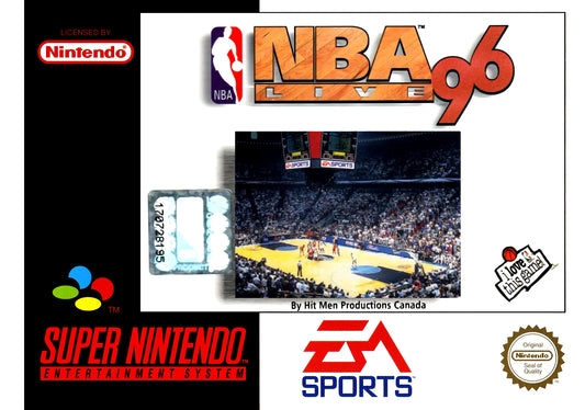Super Nintendo: NBA Live 96