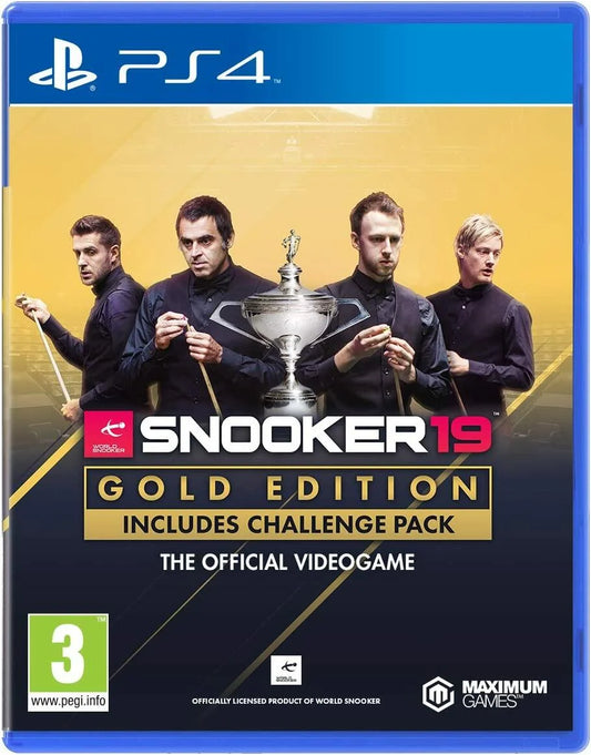 Playstation 4: Snooker 19 [Gold Edition]