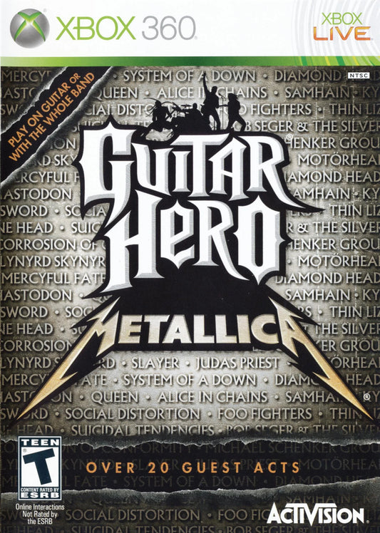 Xbox 360: Guitar Hero: Metallica