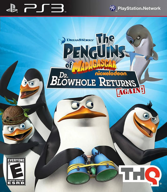 Playstation 3: Penguins of Madagascar: Dr. Blowhole Returns  Again