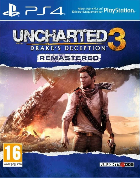 Playstation 4: Uncharted 3 Drakes Deception Remastered