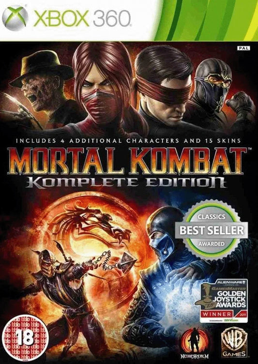 Xbox 360: Mortal Kombat Komplete Edition