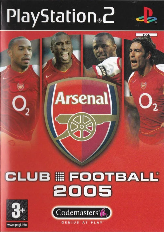 Playstation 2: Club Football 2005: Arsenal