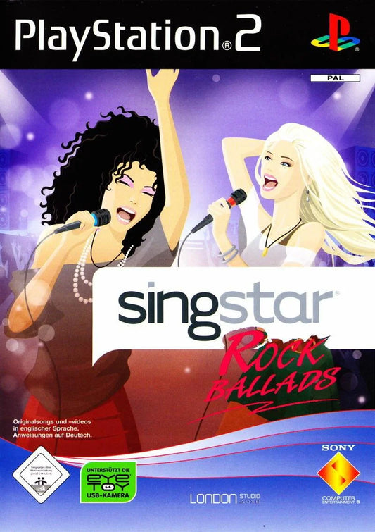 Playstation 2: Singstar Rock Ballads