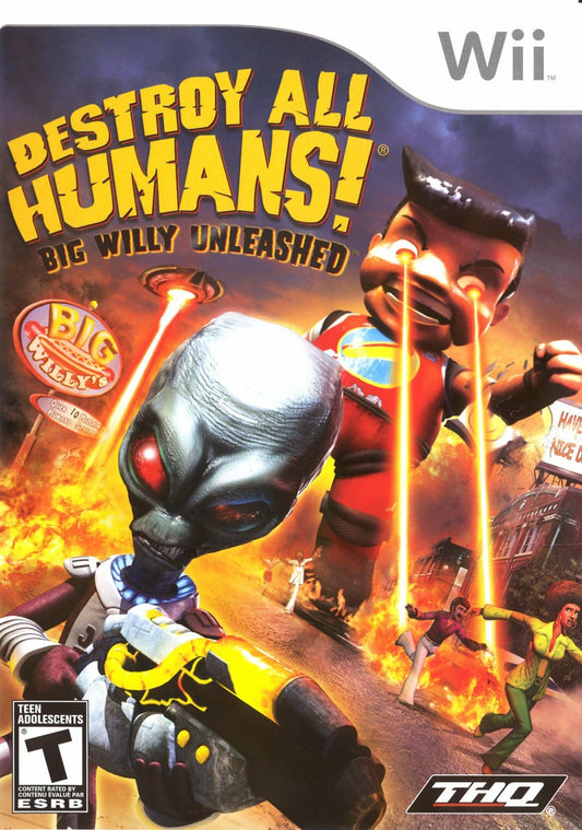 Nintendo Wii: Destroy All Humans Big Willy Unleashed