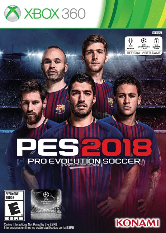 Xbox 360: Pro Evolution Soccer 2018
