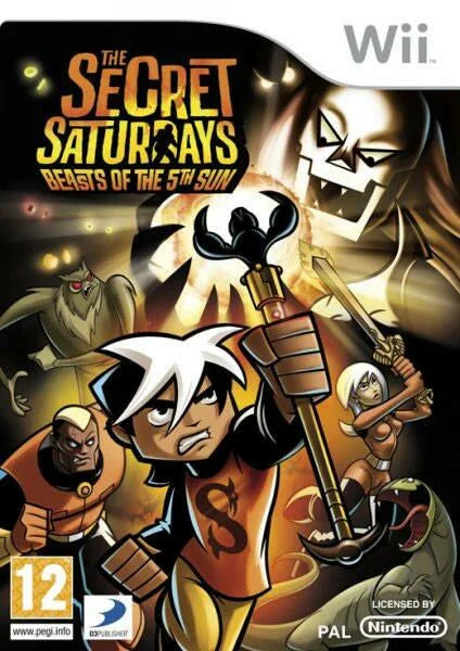 Nintendo Wii: The Secret Saturdays: Beasts of The 5th Sun