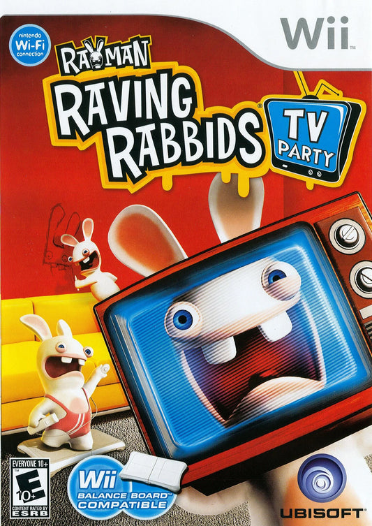 Nintendo Wii: Rayman Raving Rabbids TV Party