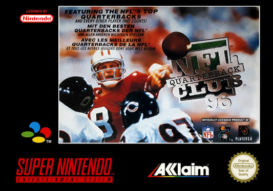 Super Nintendo: NFL Quarterback Club 96