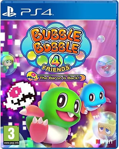 Playstation 4: Bubble Bobble 4 Friends: The Baron is Back