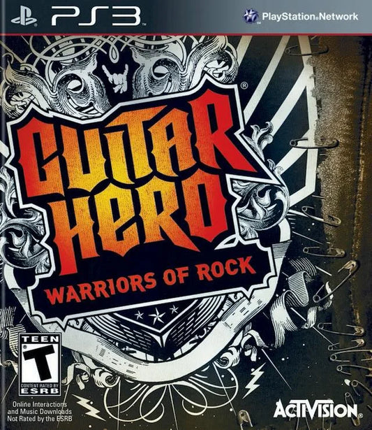 Playstation 3: Guitar Hero: Warriors of Rock