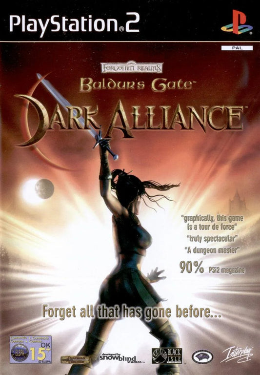 Playstation 2: Baldur's Gate Dark Alliance