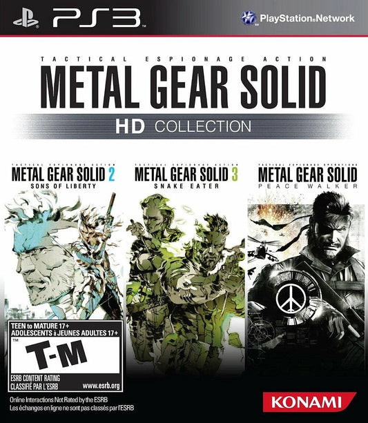 Playstation 3: Metal Gear Solid HD Collection