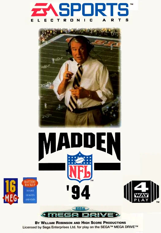 Mega Drive: Madden NFL '94