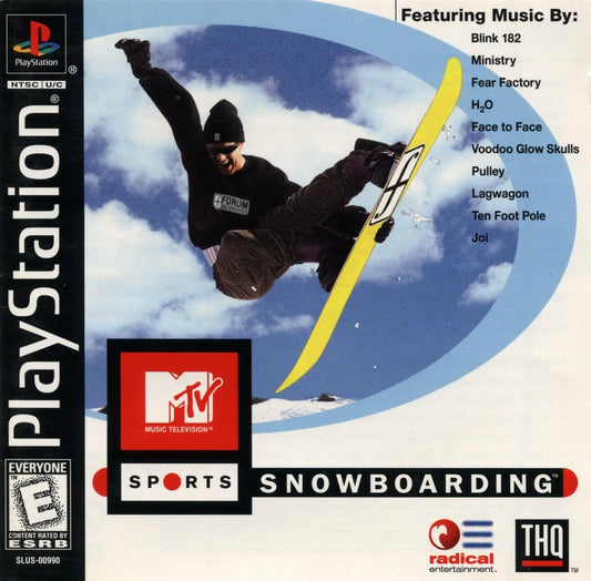 Playstation: MTV Sports Snowboarding