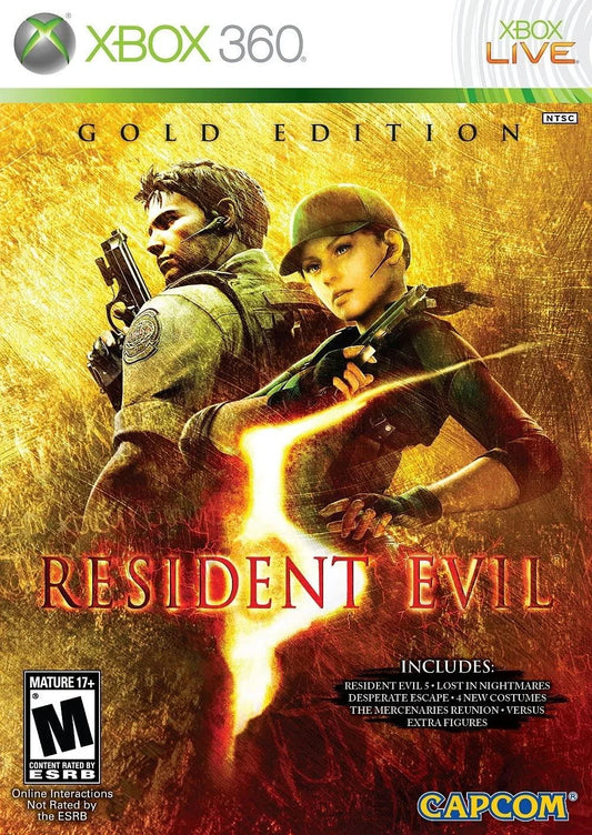 Xbox 360: Resident Evil 5 [Gold Edition]