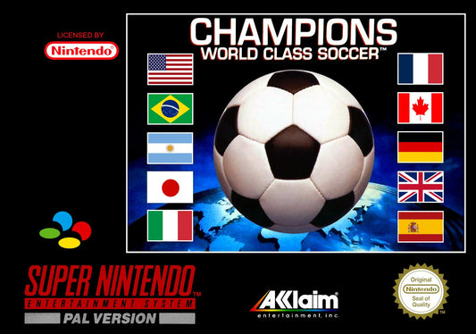 Super Nintendo: Champions World Class Soccer