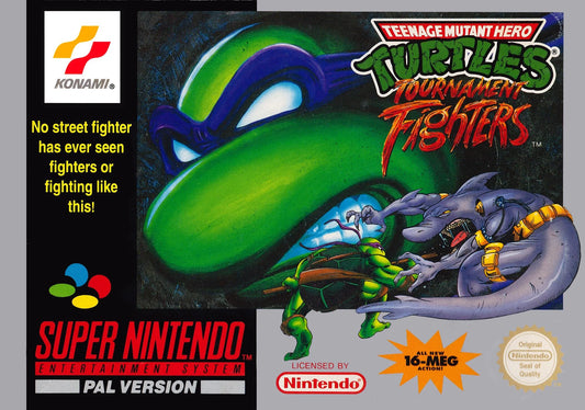 Super Nintendo: Teenage Mutant Hero Turtles Tournament Fighters