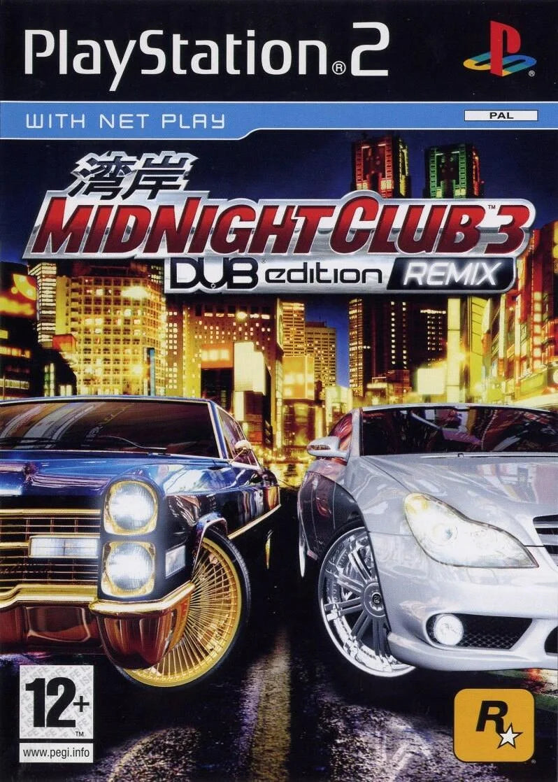 Playstation 2: Midnight Club 3 Dub Edition Remix