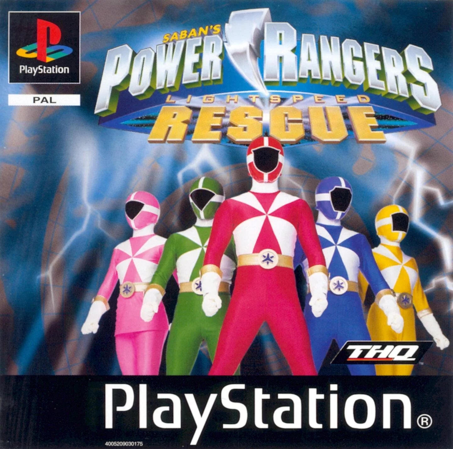 Playstation: Power Rangers Lightspeed Rescue