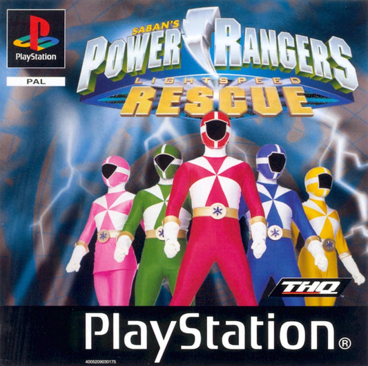 Playstation: Power Rangers Lightspeed Rescue