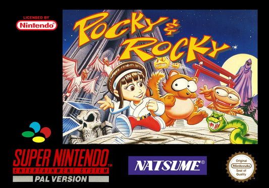 Super Nintendo: Pocky & Rocky