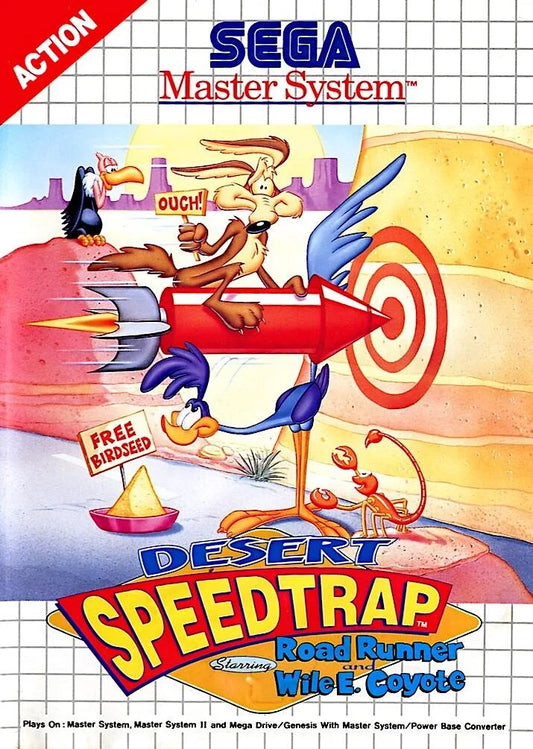 Master System: Desert Speedtrap Starring Road Runner and Wile E Coyote