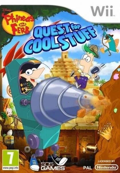 Nintendo Wii: Phineas and Ferb: Quest for Cool Stuff