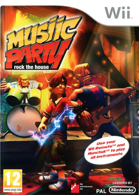Nintendo Wii: Musiic Party: Rock the House