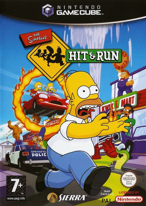 GameCube: The Simpsons Hit and Run