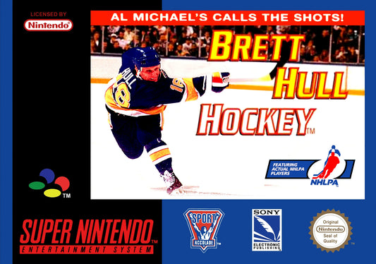 Super Nintendo: Brett Hull Hockey