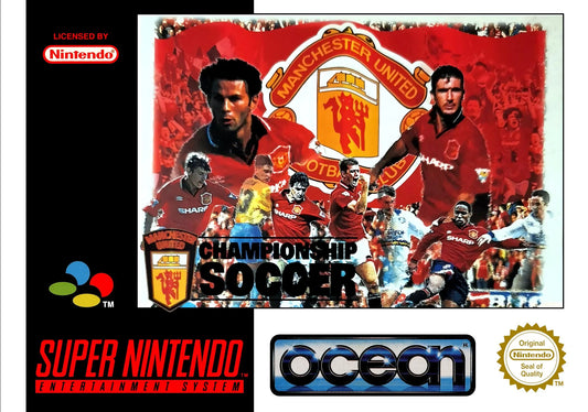 Super Nintendo: Manchester United Championship Soccer