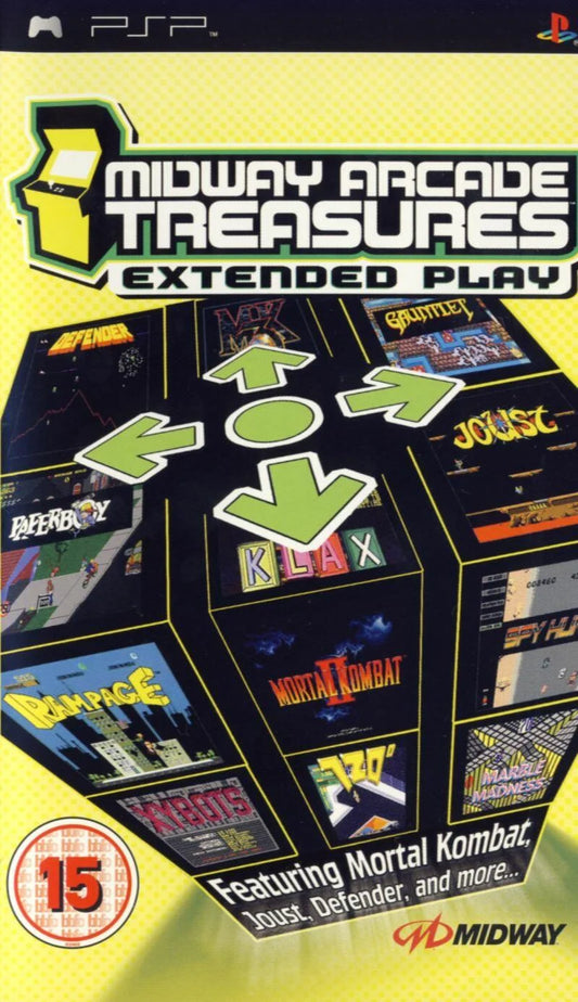PSP: Midway Arcade Treasures: Extended Play
