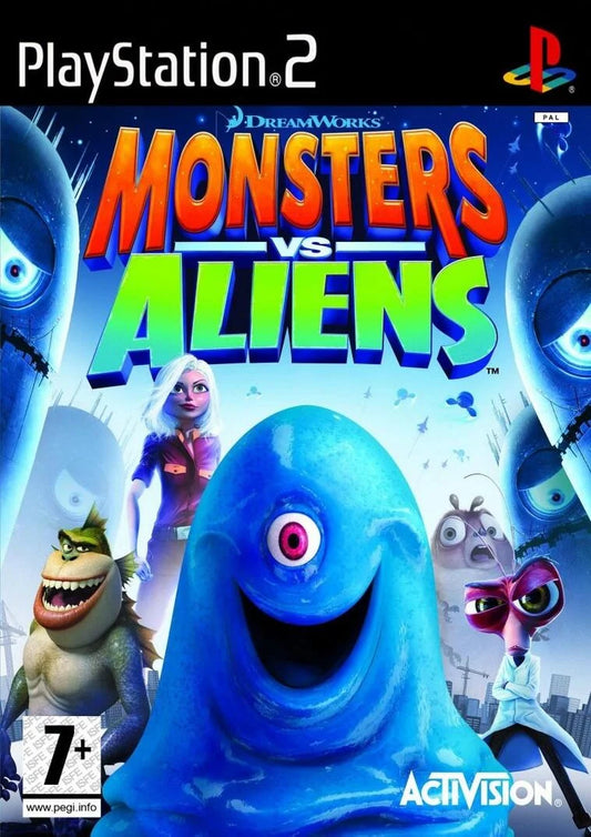 Playstation 2: Monsters vs. Aliens
