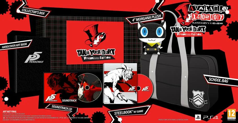 Playstation 4: Persona 5 Take Your Heart [Premium Edition]