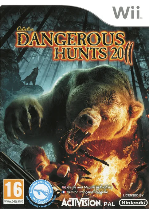 Nintendo Wii: Cabela's Dangerous Hunts 2011