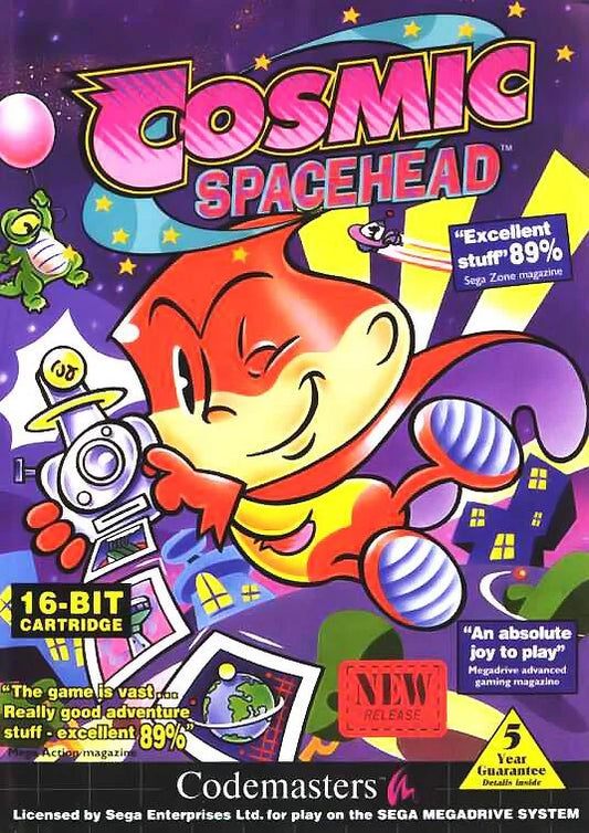 Mega Drive: Cosmic Spacehead