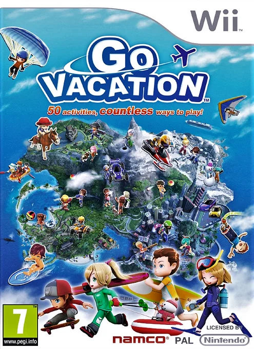 Nintendo Wii: Go Vacation