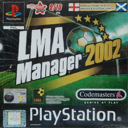 Playstation: LMA Manager 2002