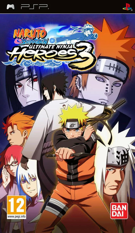 PSP: Naruto Shippuden: Ultimate Ninja Heroes 3