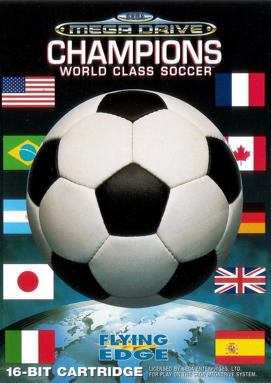 Mega Drive: Champions World Class Soccer Endorsed by Ryan Giggs